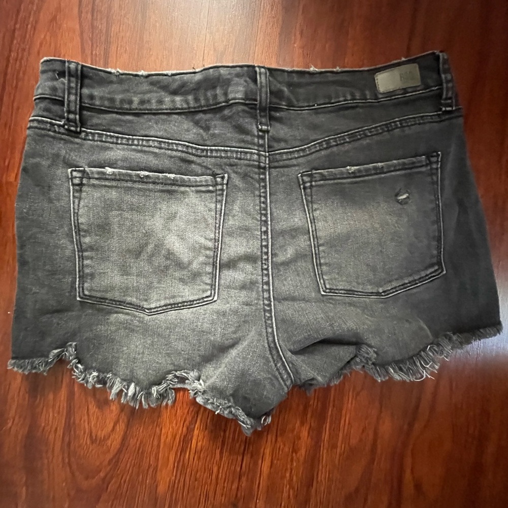 Black washed Jean Shorts Size 7